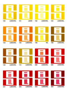 Farbkarte ISL-Chemie
